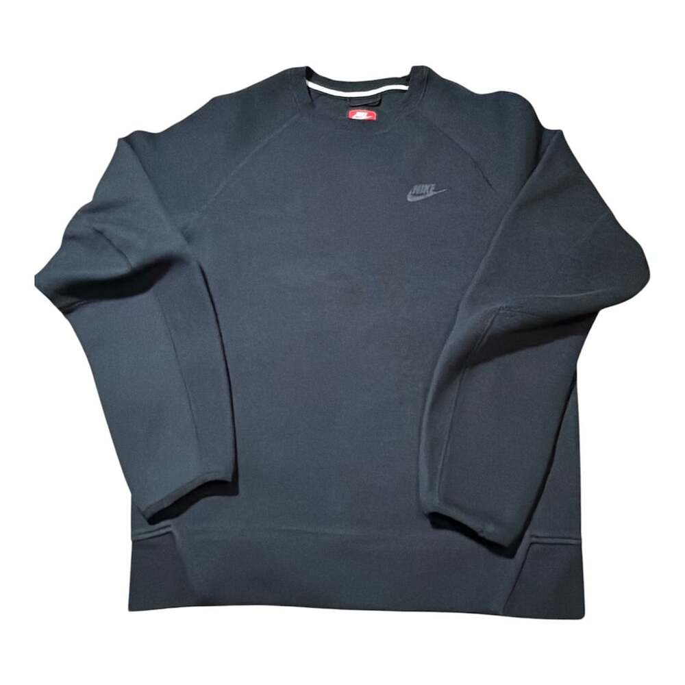Nike Tech Fleece Crewneck Sweatshirt Size S Black
